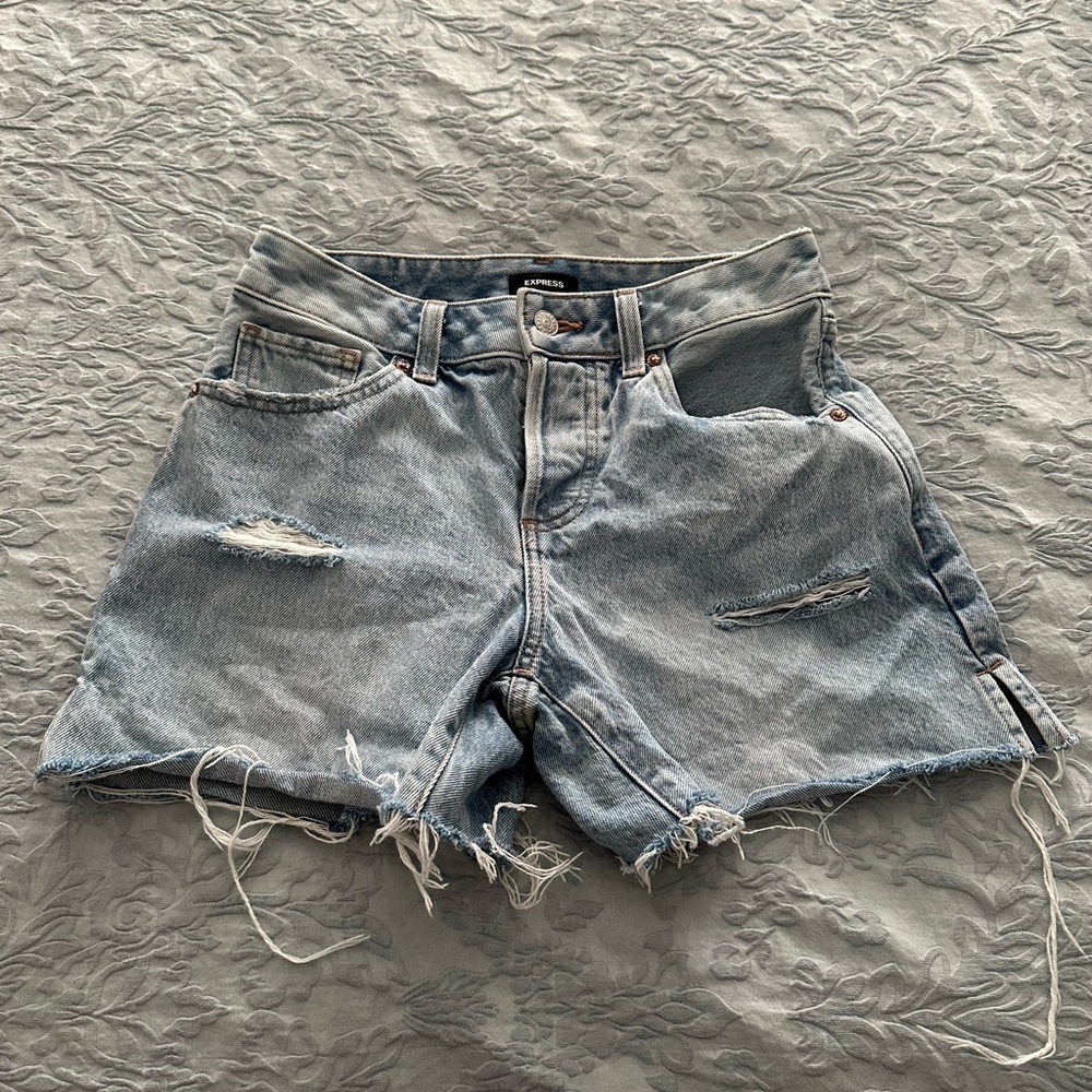 Women’s express jean shorts
